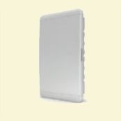 Щит пластиковый ЩРВп-36 IP40 (3 ряда) "BOX" (непрозрачная белая дверца)