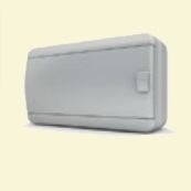 Щит пластиковый ЩРНп-18 IP65 "BOX" (непрозрачная белая дверца)