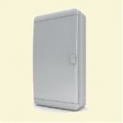 Щит пластиковый ЩРНп-36 (3 ряда) IP65 "BOX" (непрозрачная белая дверца)